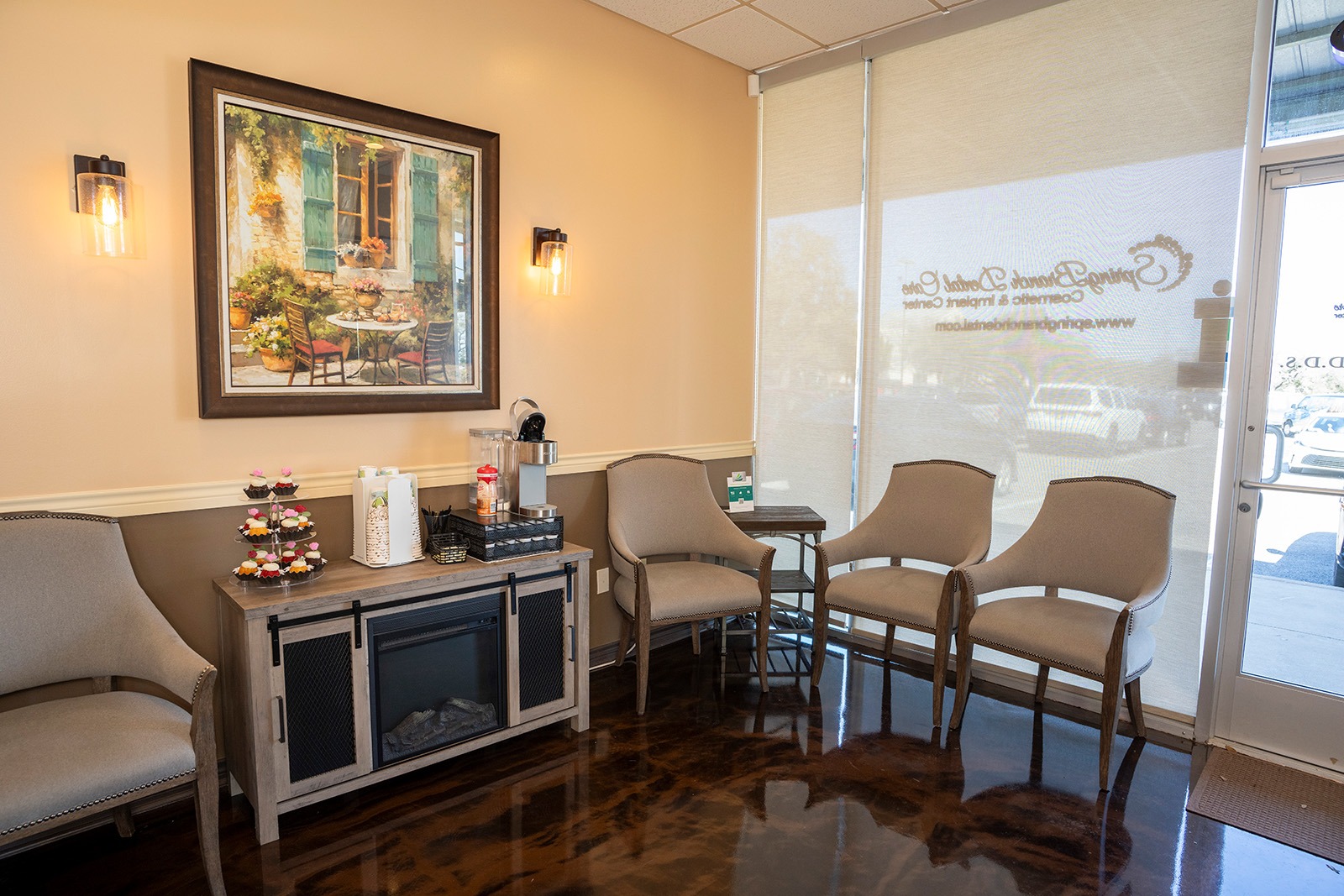 An interior view of Dr. Chavez's office